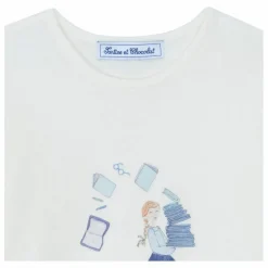 Tartine et Chocolat T-shirt Livres | Blanc Online