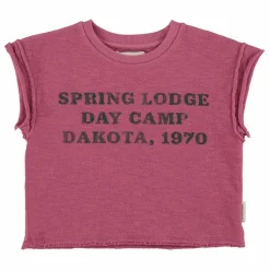 Piupiuchick T-shirt Lodge | Aubergine