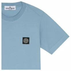 Outlet Stone Island T-shirt Logo | Bleu Clair
