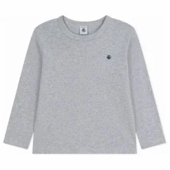 Online Petit Bateau T-shirt Logo | Gris chiné