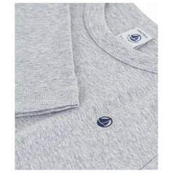 Online Petit Bateau T-shirt Logo | Gris chiné