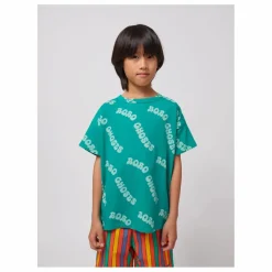 Bobo Choses T-Shirt Logo Fibres Recyclées | Vert New