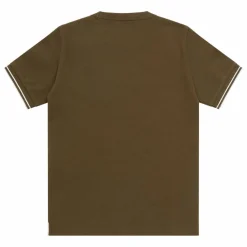 Clearance Stone Island T-shirt Logo Poitrine | Vert kaki