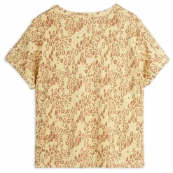 Discount Mini Rodini T-shirt Léopard | Beige