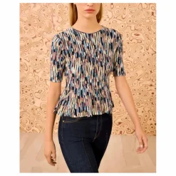 Femme Ulla Johnson Tee-Shirts, Polos|T-shirt Maille Samira |