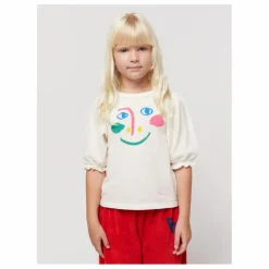 Bobo Choses T-Shirt Manches Ballon Coton Bio Visage | Ecru Best