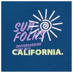 Hundred Pieces T-shirt Manches Courte Coton Bio | Bleu nuit