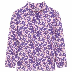 Enfant Hundred Pieces Blouses, T-Shirts|Blouses, T-Shirts|T-shirt Manches Longue Col roulé imprimé fleuris |