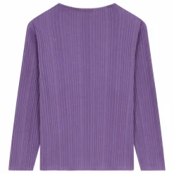 Hundred Pieces T-shirt Manches Longue coton bio | Violet