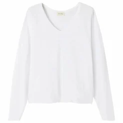 Femme American Vintage Tee-Shirts, Polos|T-shirt Manches Longues Col V Sonoma |