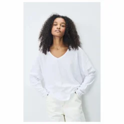 Femme American Vintage Tee-Shirts, Polos|T-shirt Manches Longues Col V Sonoma |