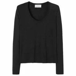 Femme American Vintage T-shirt Manches Longues Col U Jacksonville |