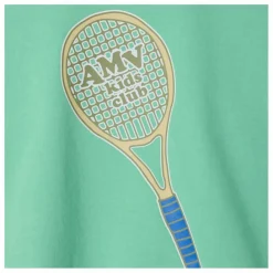 American Vintage T-shirt Manches Longues Fizvalley Raquette | Vert Sale