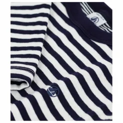 Best Petit Bateau T-shirt Marinière Coton Bio | Bleu marine