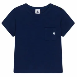 Petit Bateau T-shirt Marmiton Jersey Flammé | Bleu marine Online