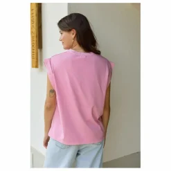 Marlot Paris T-shirt Max Coton Bio - Collection Femme | Rose New