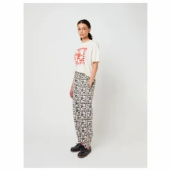 Bobo Choses T-shirt Mr Pencil Coton Bio - Collection Femme | Blanc cassé Clearance