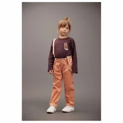 Sale Mini Rodini T-shirt Oiseau Coton Bio | Marron