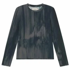 Thinking Mu T-shirt Ombre Brisa Coton Bio | Bleu gris