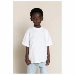 Finger in the nose T-shirt Oversized Coton Bio | Blanc Outlet