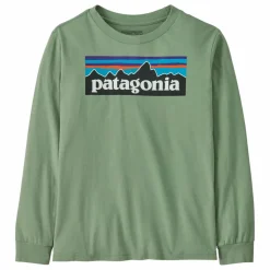 Patagonia T-shirt P-6 Logo Coton Bio | Vert pâle Sale