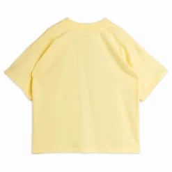 Discount Mini Rodini T-shirt Panda Coton Bio | Jaune