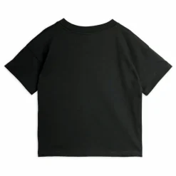Outlet Mini Rodini T-shirt Panther Coton Bio | Noir