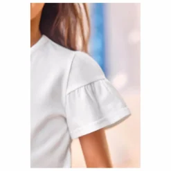 Enfant Tartine et Chocolat T-shirt Perles Bouquet de Fleurs |