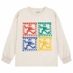 Bobo Choses T-shirt Pinceaux Coton Bio | Ecru