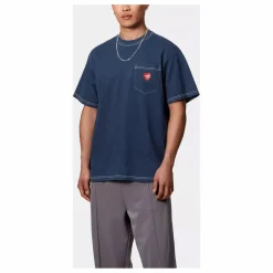 Outlet Carhartt WIP T-shirt Pocket Ingo | Dark Blue