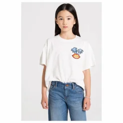 Finger in the nose T-shirt Queen Coton Bio | Blanc cassé Clearance