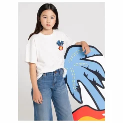 Finger in the nose T-shirt Queen Coton Bio | Blanc cassé Clearance