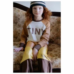 Enfant Tinycottons T-Shirts, Chemises|Blouses, T-Shirts|T-shirt Raglan Colorblock Coton Bio |