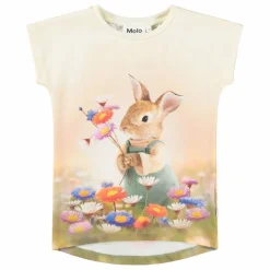 Enfant Molo T-shirt Ragnhilde Bunny Rabbit Coton Bio |