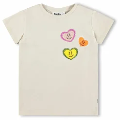 Enfant Molo T-shirt Ranva Cœurs Coton Bio |