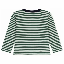 Enfant Petit Bateau T-Shirts, Chemises|T-shirt Rayé Logo Coton Bio |