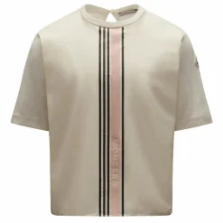 Enfant Moncler T-Shirts, Chemises|Blouses, T-Shirts|T-shirt Rayures |