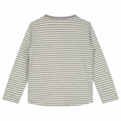 Gray Label T-shirt Rayures Coton Bio | Gris Clearance