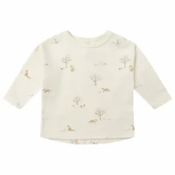 Best Quincy Mae T-shirt Renards Coton Bio | Ivoire