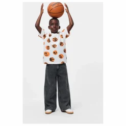 Molo T-shirt Riley Basketball Coton Bio | Blanc