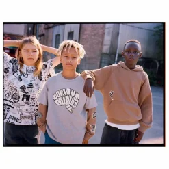 Molo T-shirt Riley Coton Bio | Gris Online