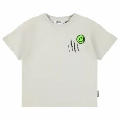 Clearance Molo T-shirt Riley Scating Coton | Gris