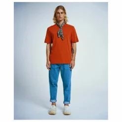 Outlet Homecore T-shirt Rodger H Coton Bio | Brique