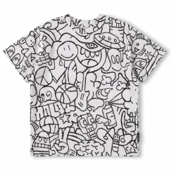 Best Molo T-shirt Rodney Doodles Coton Bio | Blanc