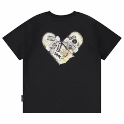 Molo T-shirt Rodney Skate Love Coton Bio | Noir Online
