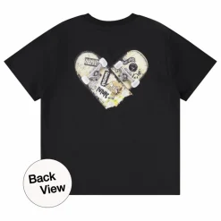 Molo T-shirt Rodney Skate Love Coton Bio | Noir Online
