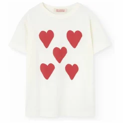 Enfant The Animals Observatory T-shirt Rooster Cœurs |