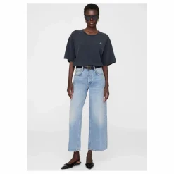 Clearance Anine Bing T-shirt Rudy Empowerment | Noir