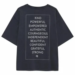 Clearance Anine Bing T-shirt Rudy Empowerment | Noir