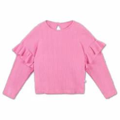 Enfant Repose AMS Blouses, T-Shirts|Blouses, T-Shirts|T-shirt Ruffle Coton Bio |